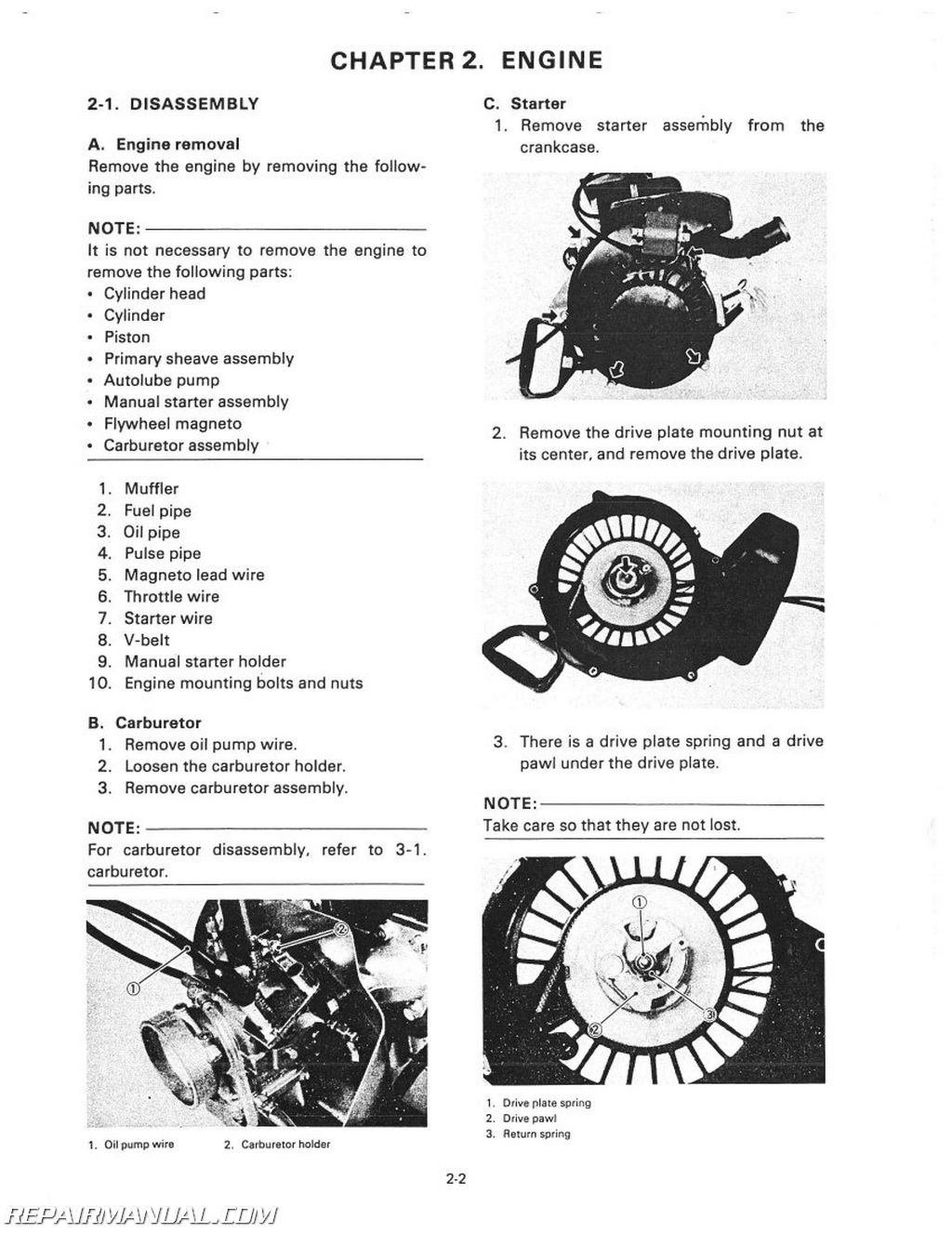 1983 yamaha enticer 300 repair manual